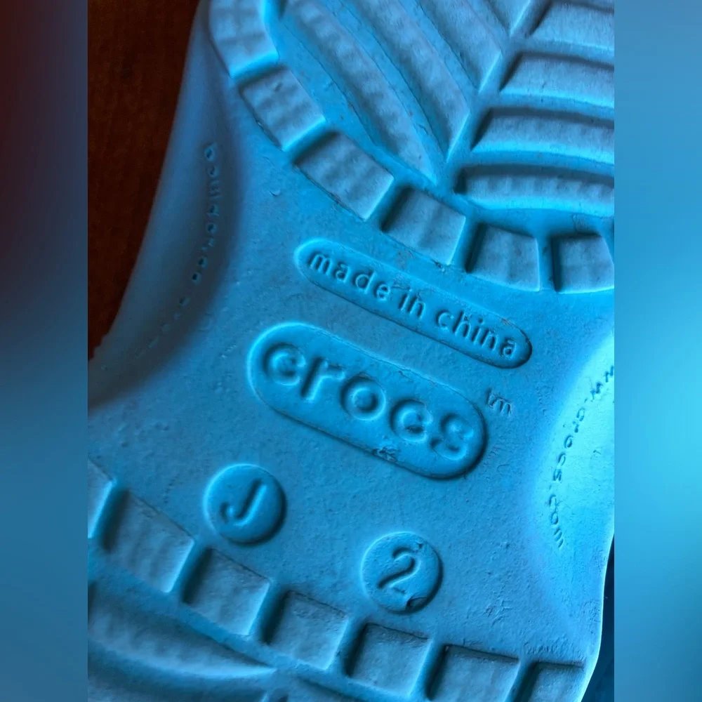 🩵💙 preloved CROCS Kids Aqua Water Shoes